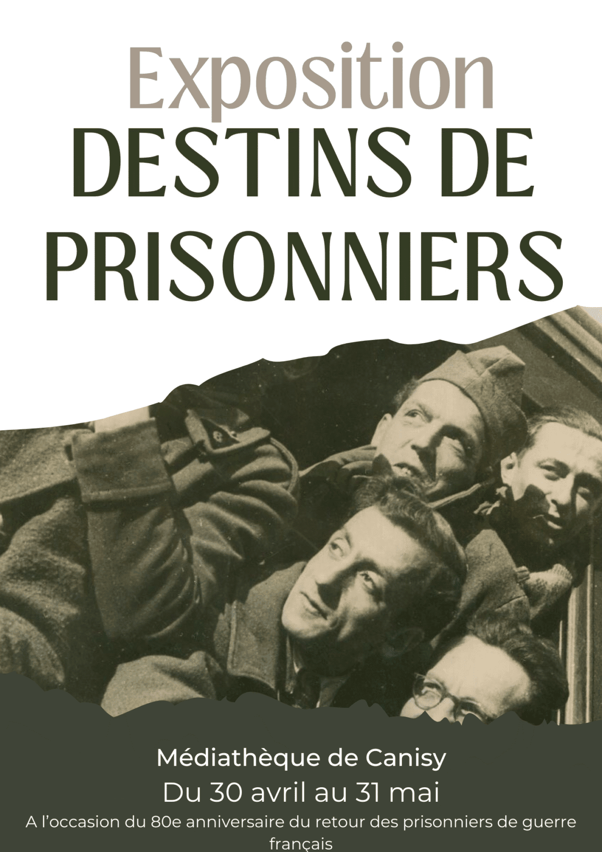 Exposition « Destins de prisonniers » du 30 avril au 31 mai