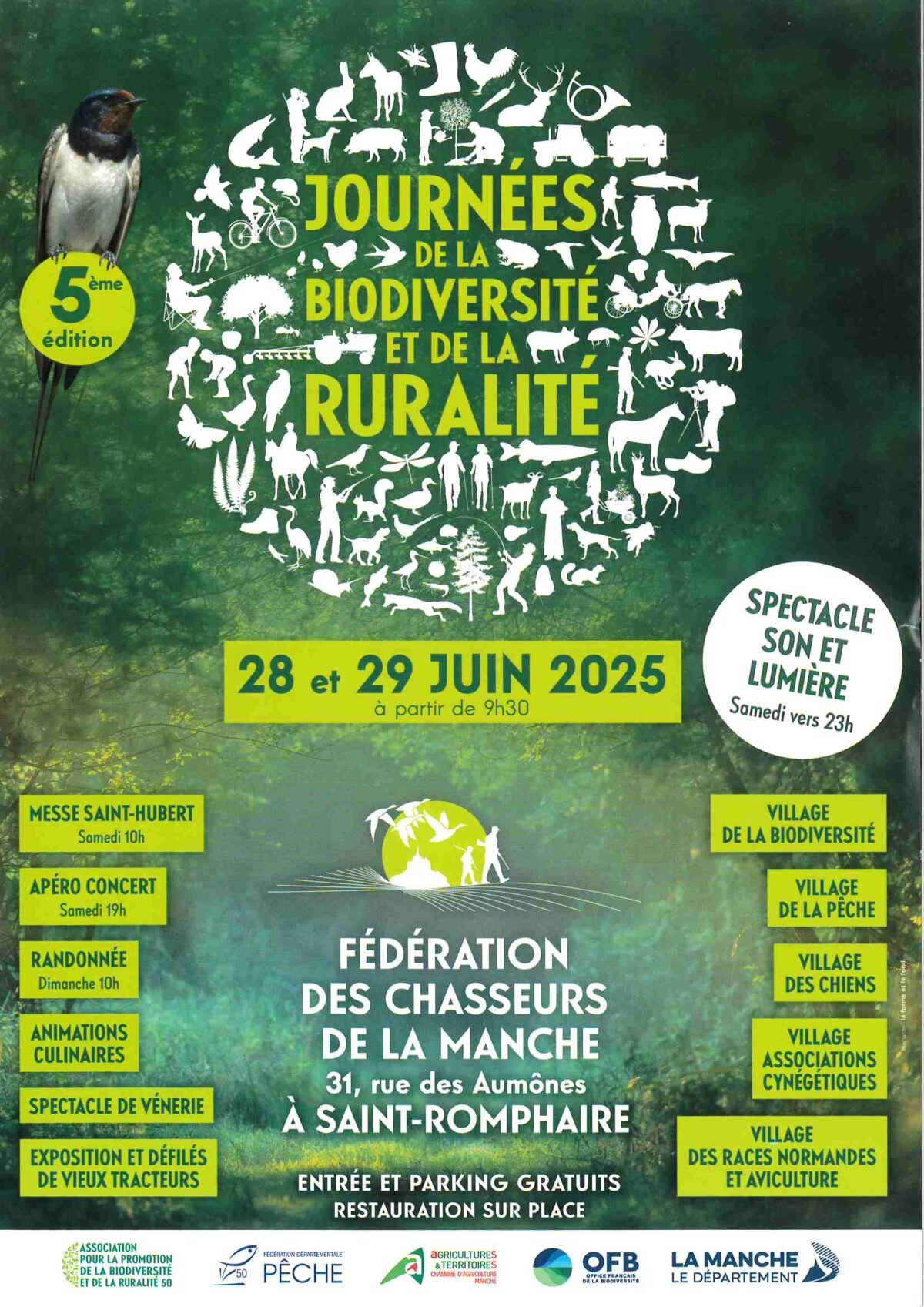 Journées de la biodiversité et de la ruralité : les 28 et 29 juin 2025