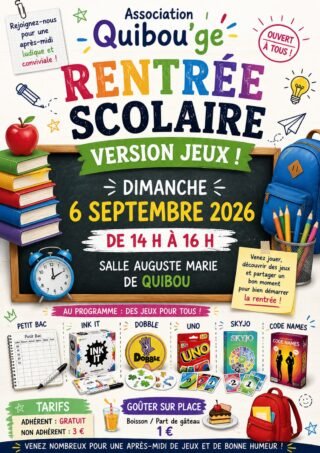 Après midi jeu de société